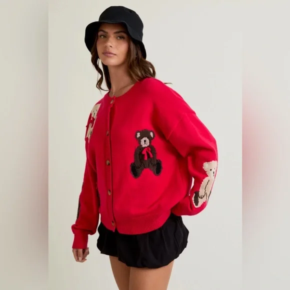 NWT Le Lis Teddy Sweater - Picture 6 of 6